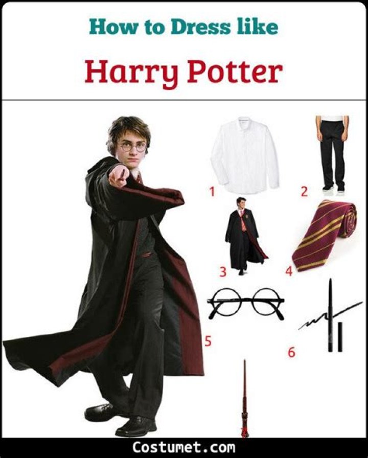 How to dress like Harry Potter?