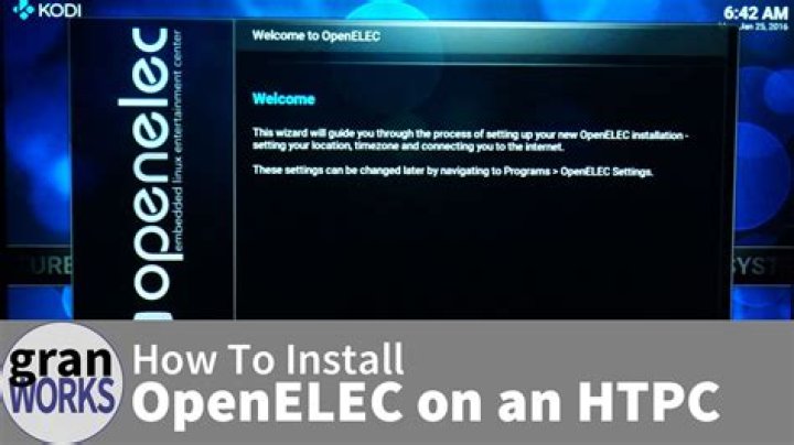 How to install OpenELEC?