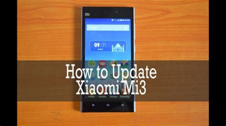 How to reboot XIAOMI MI3?