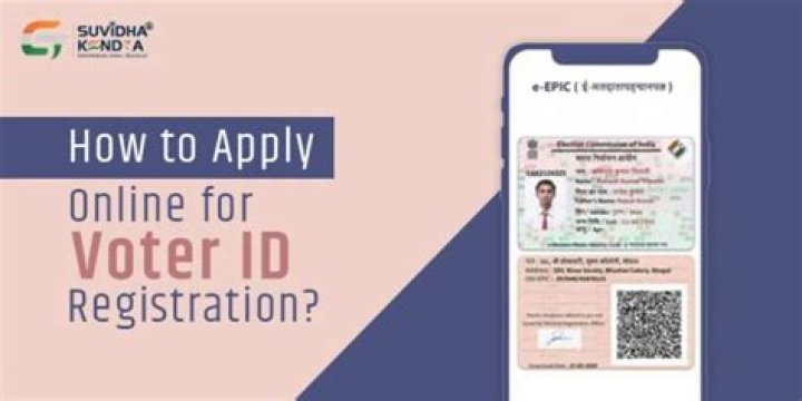 How to register for online voter registration in India?