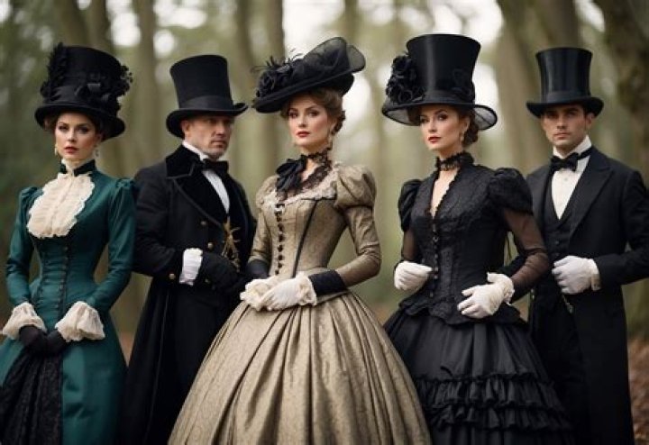 How was the Victorian era dressed?