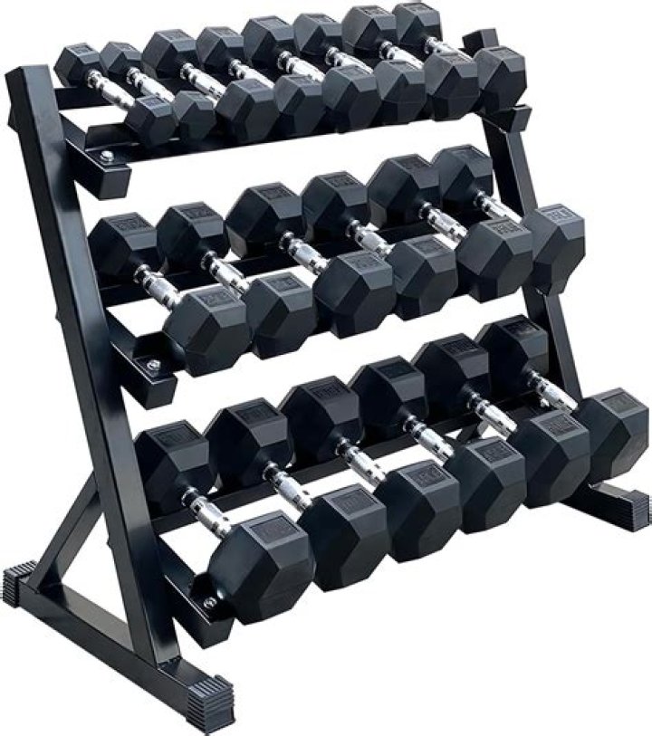 How wide is a dumbbell rack?