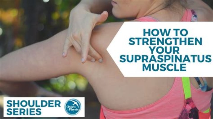 How would you strengthen the supraspinatus?