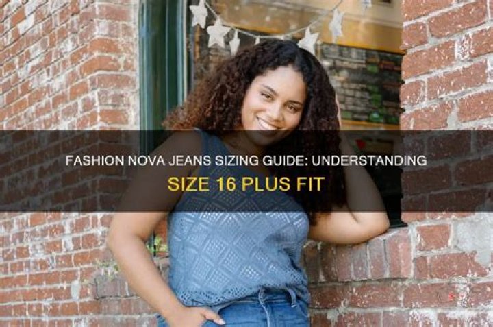 Is a size 16 plus size?