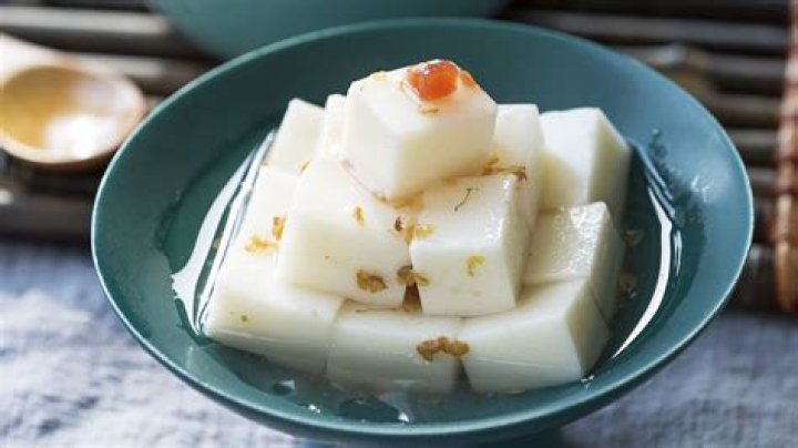 Is almond tofu actual tofu?