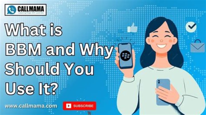 Is BBM still free?