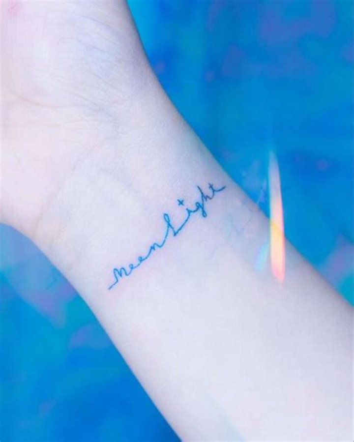 Is blue ink bad for tattoo?
