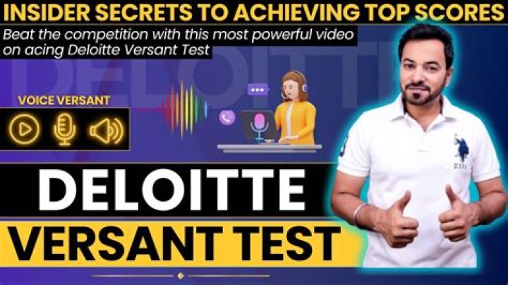 Is camera on in Versant test?