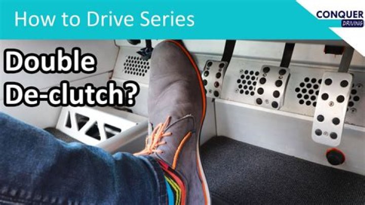 Is double clutching required for CDL?