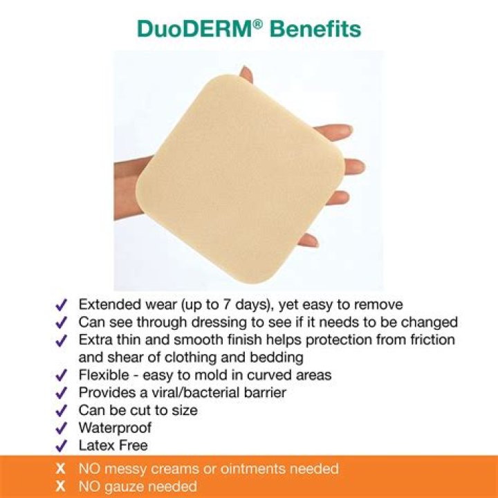 Is DuoDERM good for open wounds?