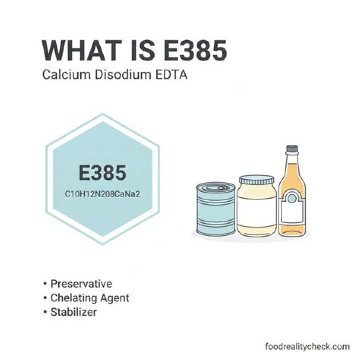 Is EDTA safe in food?