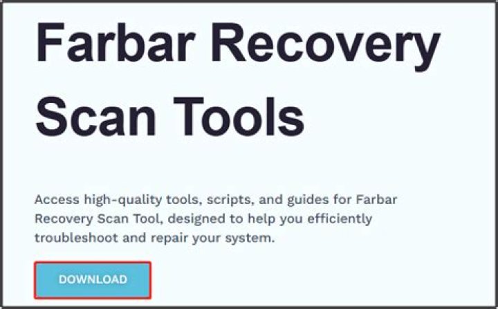 Is Farbar recovery scan tool safe?