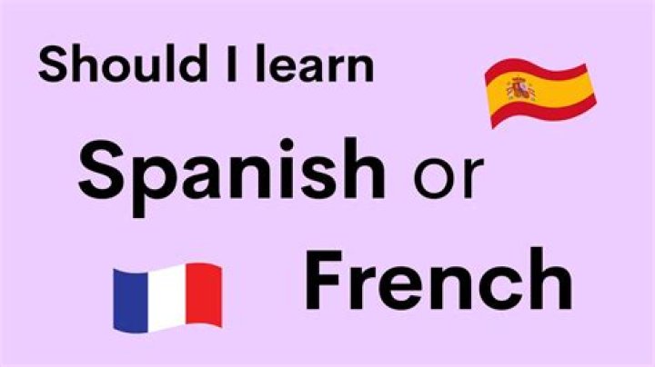 Is French or Spanish easier to learn?