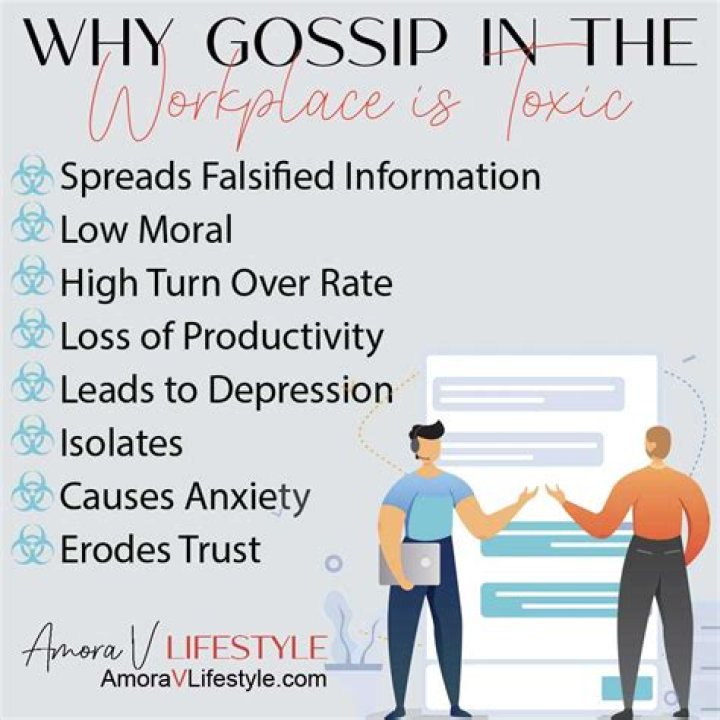 Is gossip in the workplace illegal?