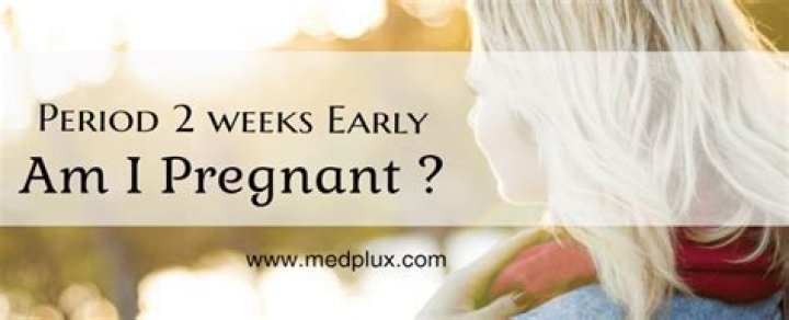 Is it bad to get your period 2 weeks early?
