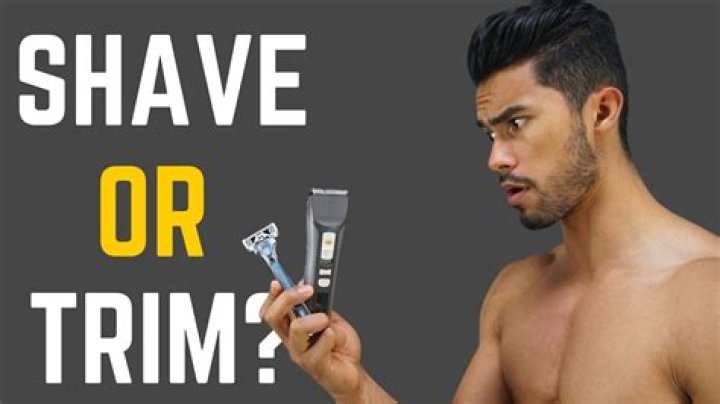 Is it good to shave pubic hair man?