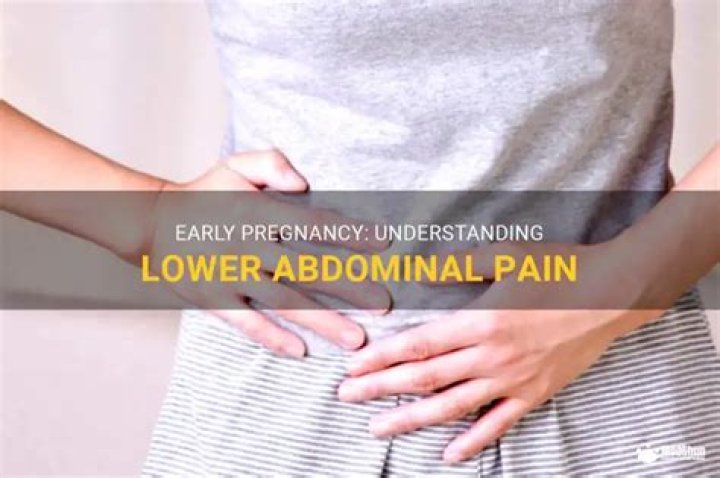 Is it normal to feel heavy in lower abdomen during early pregnancy?