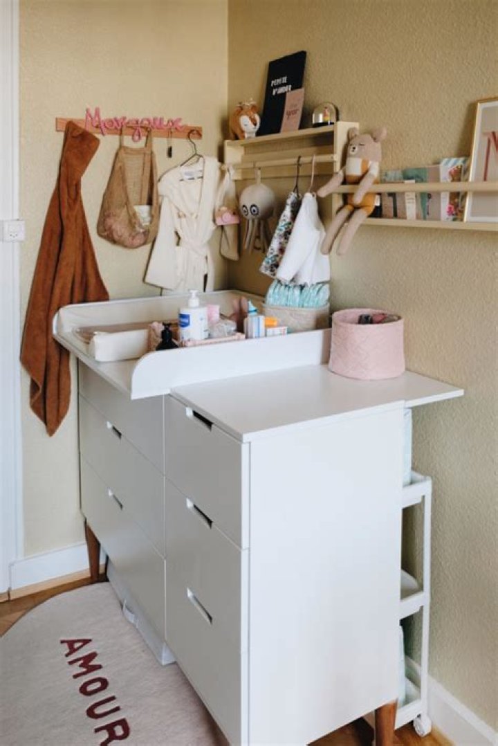 Is it safe to use a dresser as a changing table?