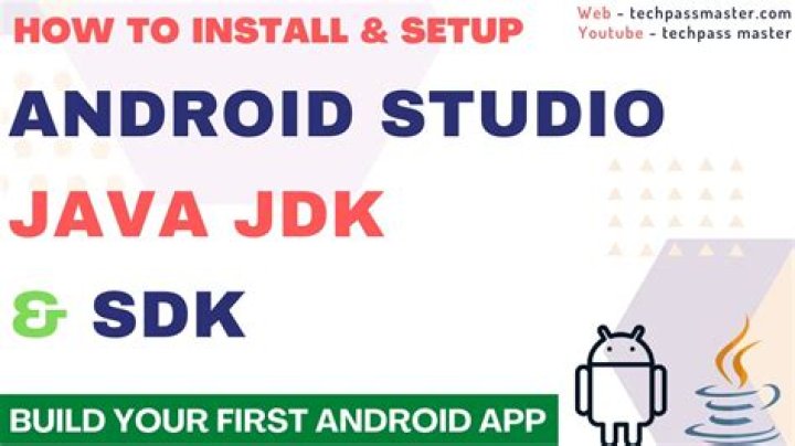 Is JDK installed with Android studio?