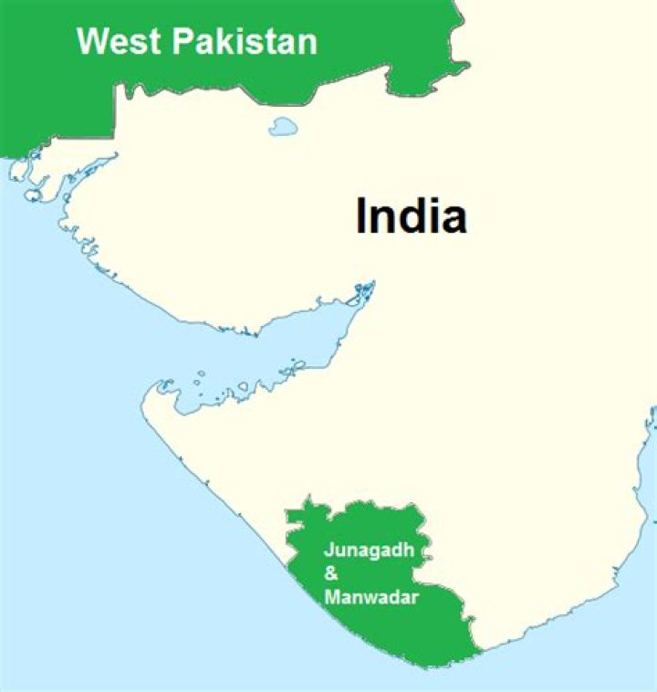 Is Junagadh part of Pakistan?