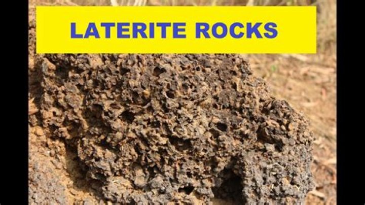 Is laterite a mineral or rock?