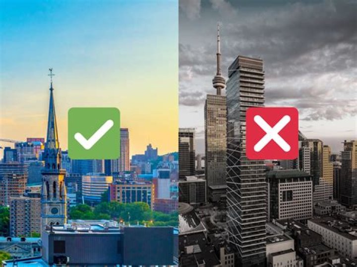 Is living in Toronto better than Montreal?