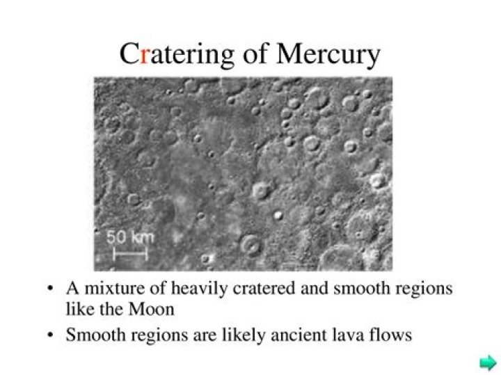 Is Mercury heavily cratered?