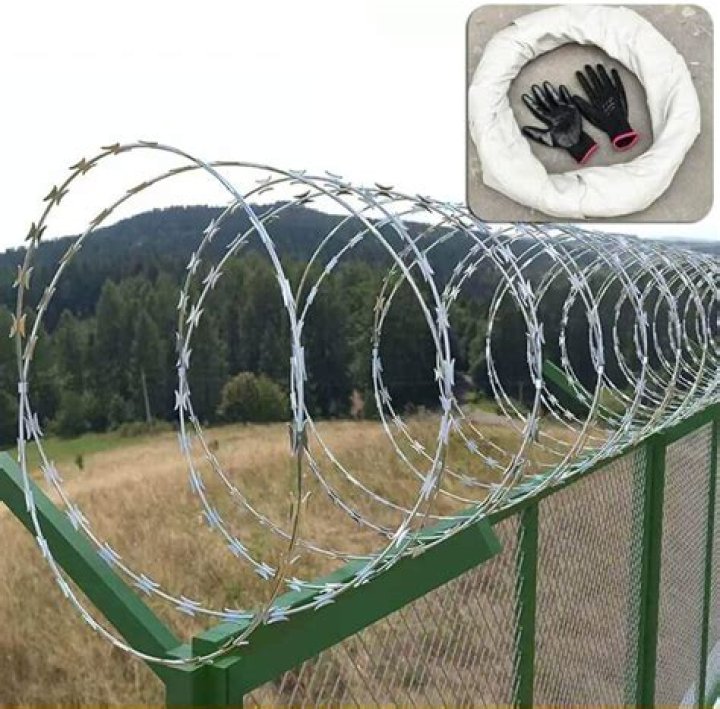 Is razor wire illegal in the UK?