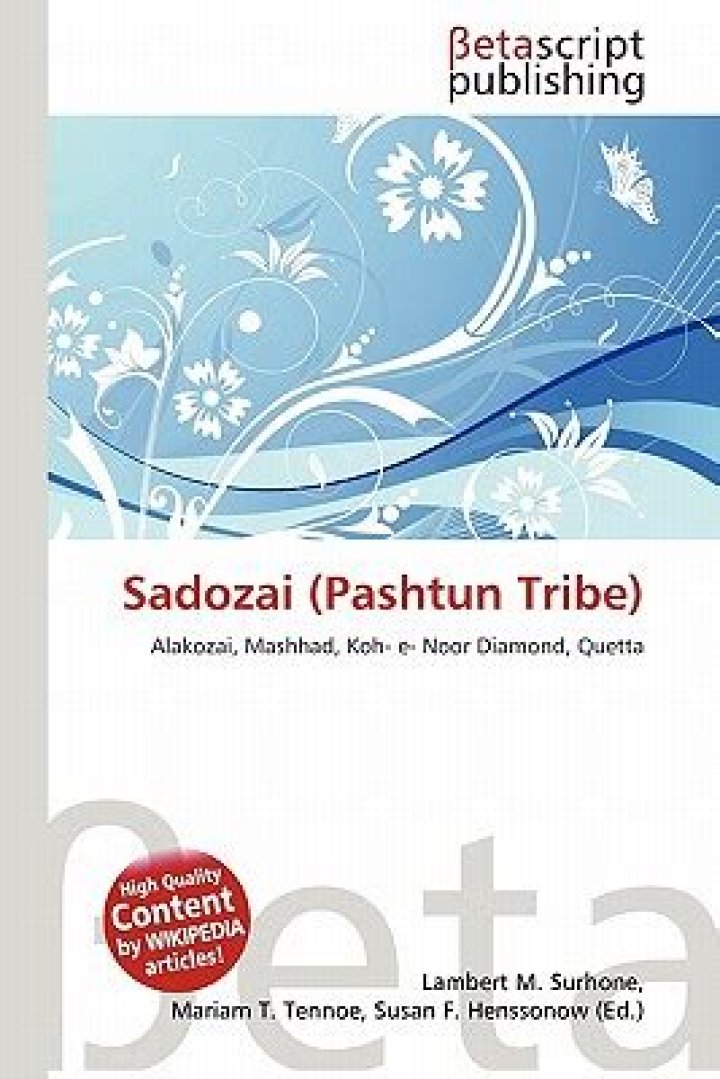 Is sadozai Pashtun?