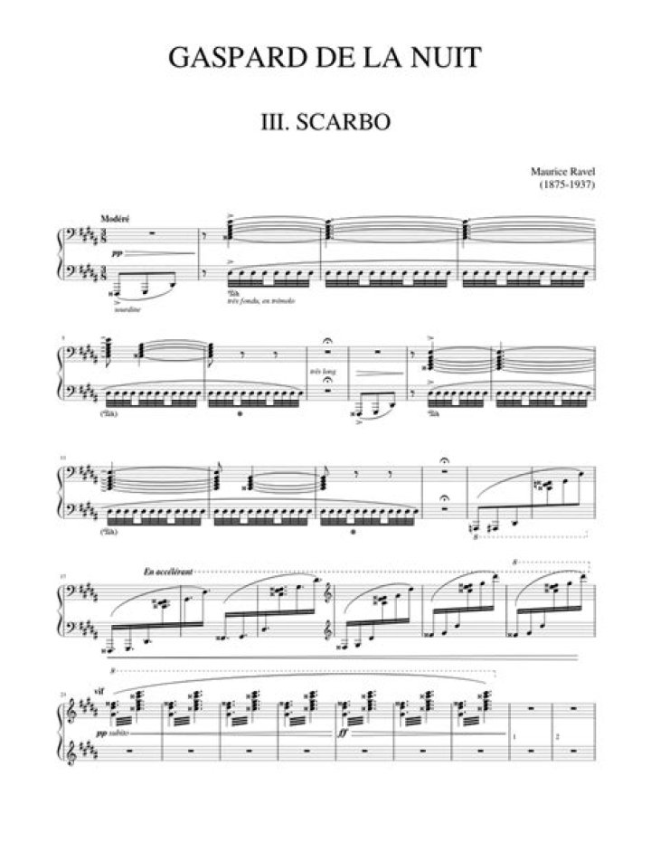 Is scarbo the hardest piano piece?