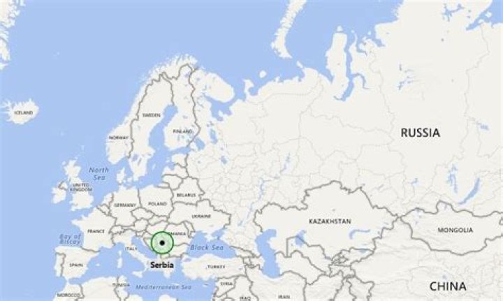 Is Serbia in Africa?