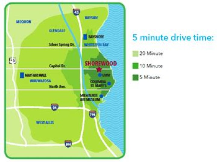 Is Shorewood in Milwaukee city limits?