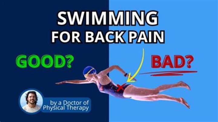 Is swimming good exercise after back surgery?