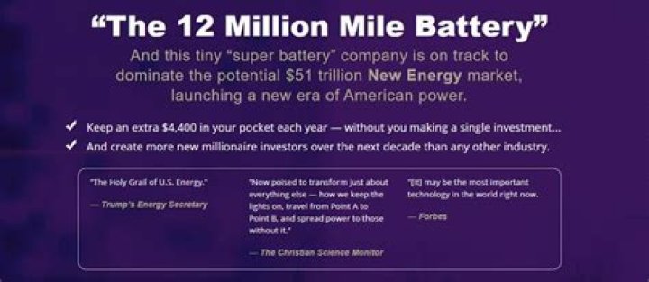 Is the 12 million mile battery real?