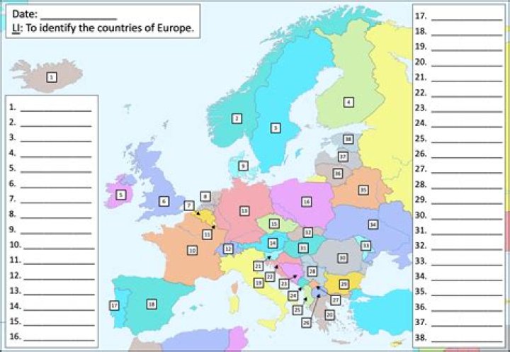 Is there a map quiz game for Europe?