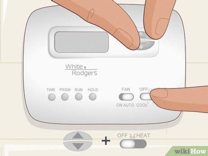 Is there a reset button on a White Rodgers thermostat?