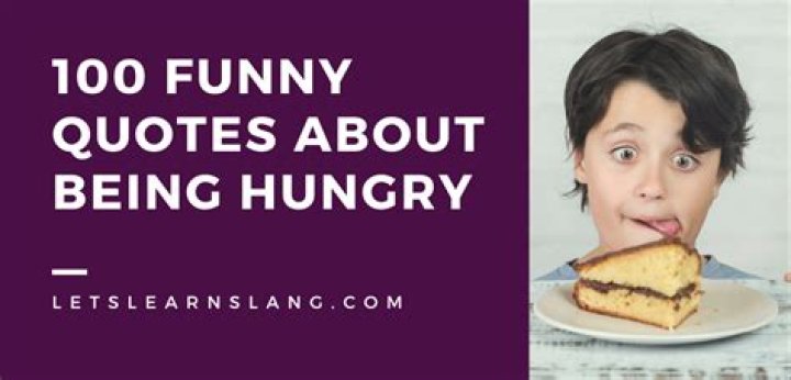 Is there a song about being hungry?