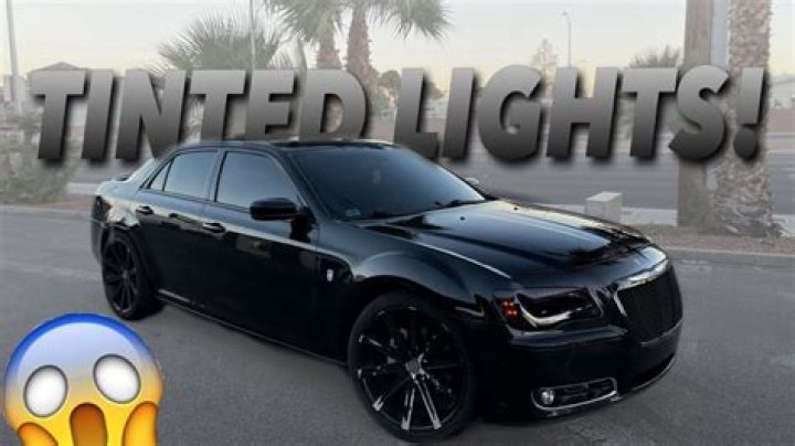 Is tinting headlights a bad idea?