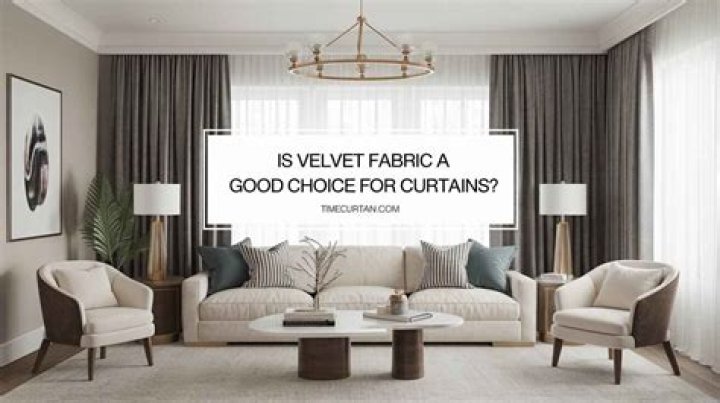 Is velvet Good for curtains?