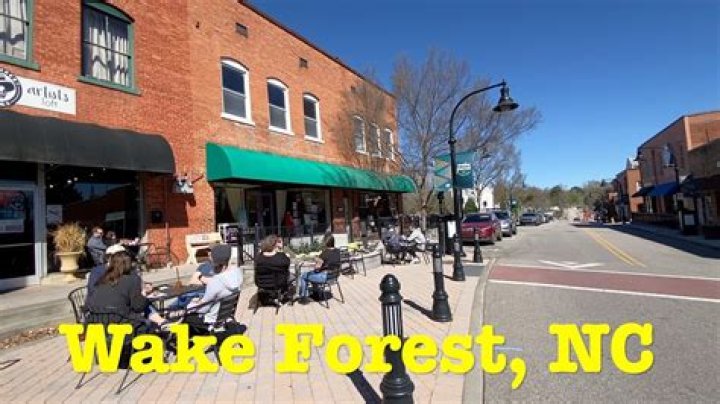 Is Wake Forest a small town?