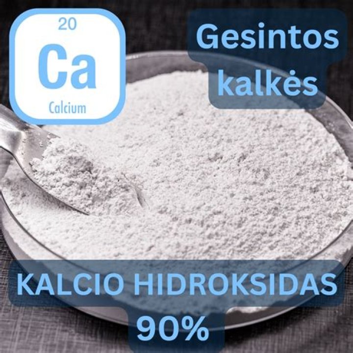 Kas yra kalcio hidroksidas?