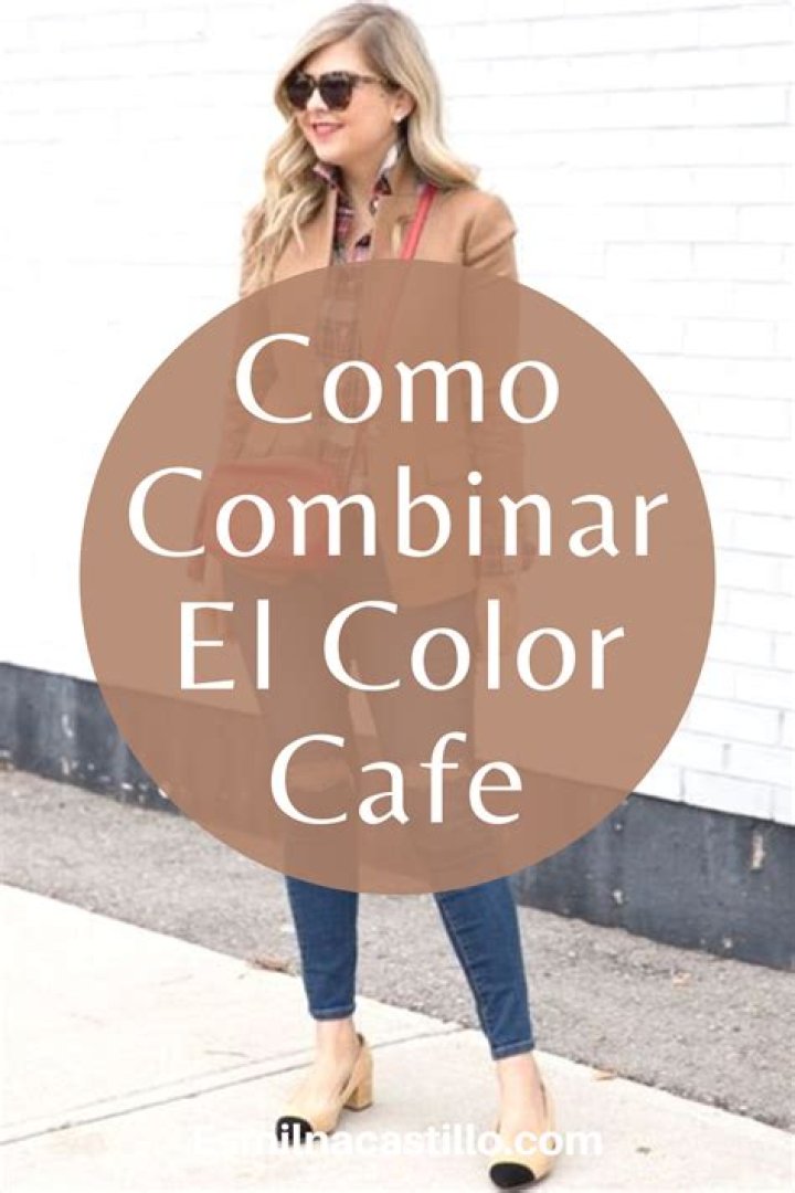 Que color combina con cafe moro?