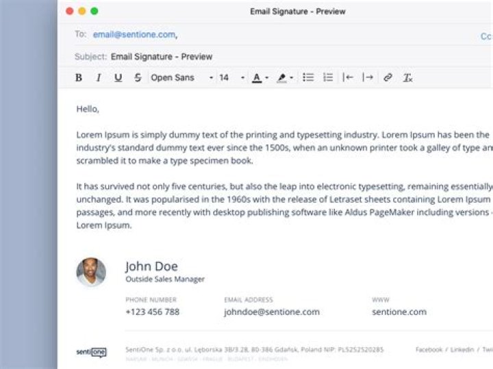 Should I include logo in email signature?