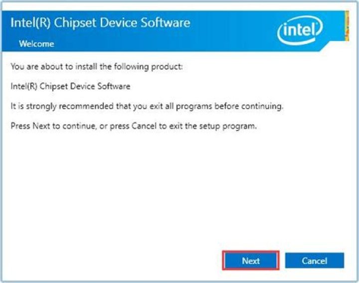 Should I install Intel chipset device software?