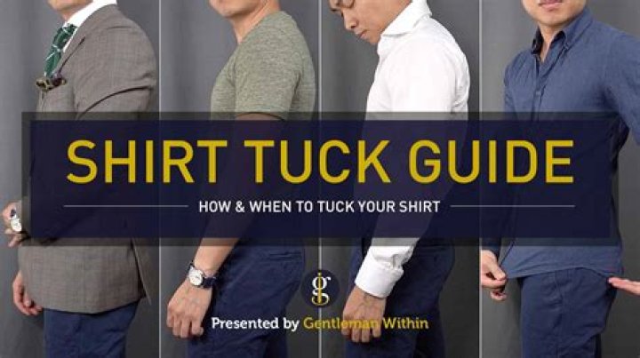 Should I tuck or untuck my shirt?