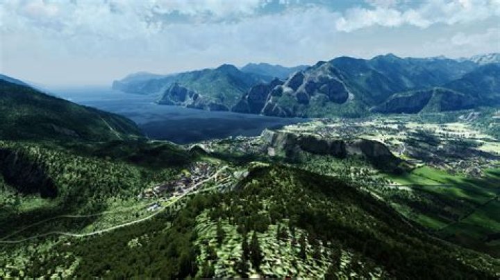 What add-ons are included within the scenery section for FSX?