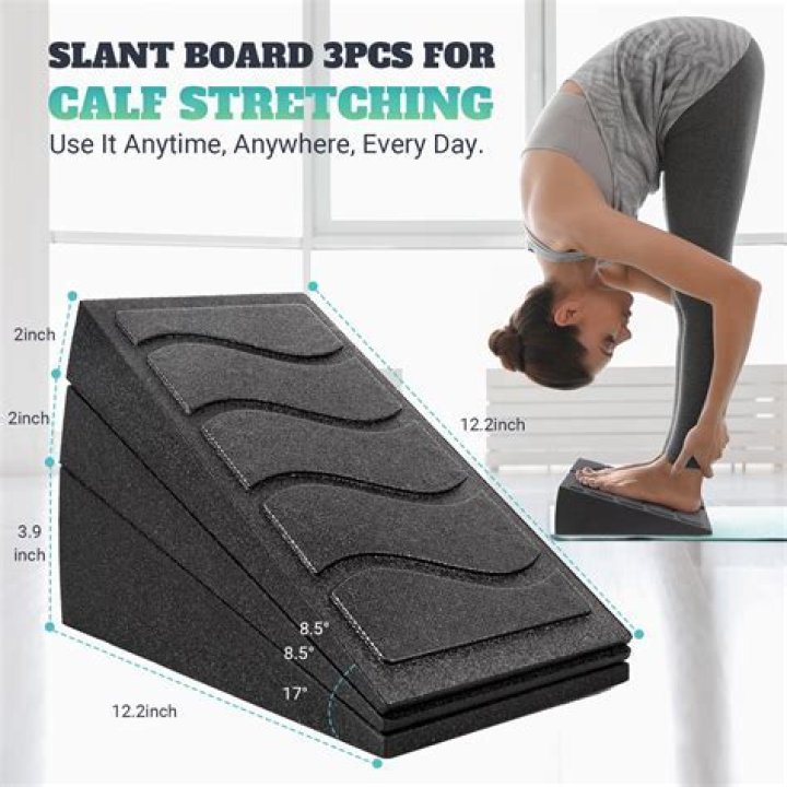 What angle should a slant board be?