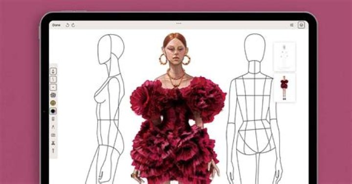 What app do fashion designers use to draw?