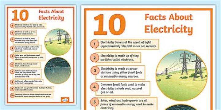 What are 3 interesting facts about energy?