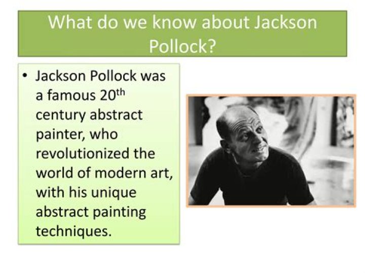 What are 5 interesting facts about Jackson Pollock?